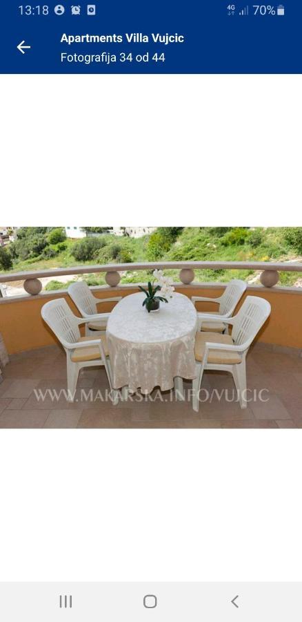 Villa Vujcic Makarska Esterno foto